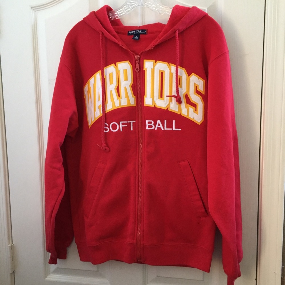FINAL MARKDOWN Warriors softball port authority sweatshirt small